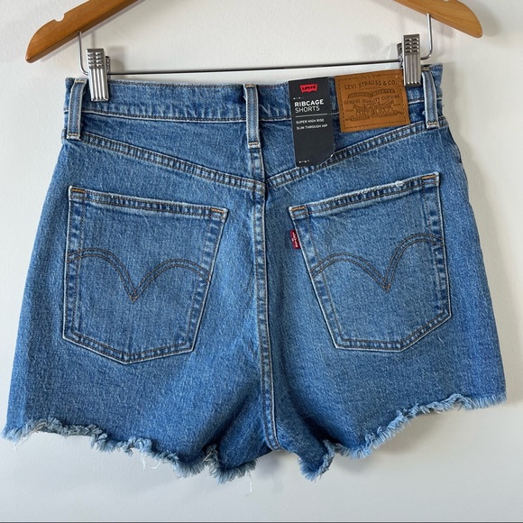 Levi's Pants - Levi’s Ribcage Denim High Rise Shorts
NWT